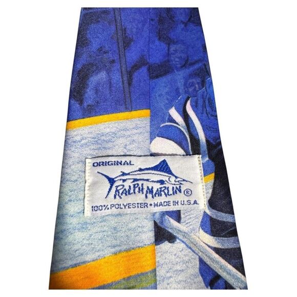 Vintage Ralph Marlin Toronto‎ Maple Leafs Tie 1992 - Picture 2 of 3